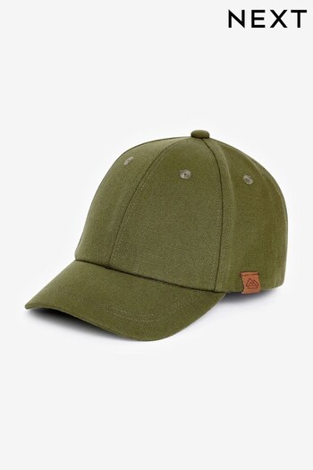 Khaki Green Canvas Cap (1-16yrs) (C25279) | £6 - £10