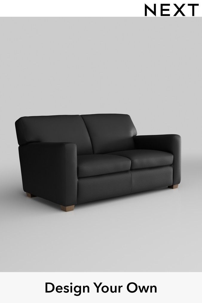 Next henton deals leather sofa