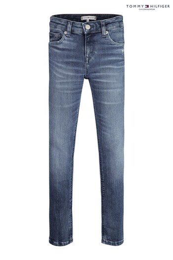 Tommy Hilfiger Blue Nora Skinny Denim Jeans (C25901) | £20 - £24