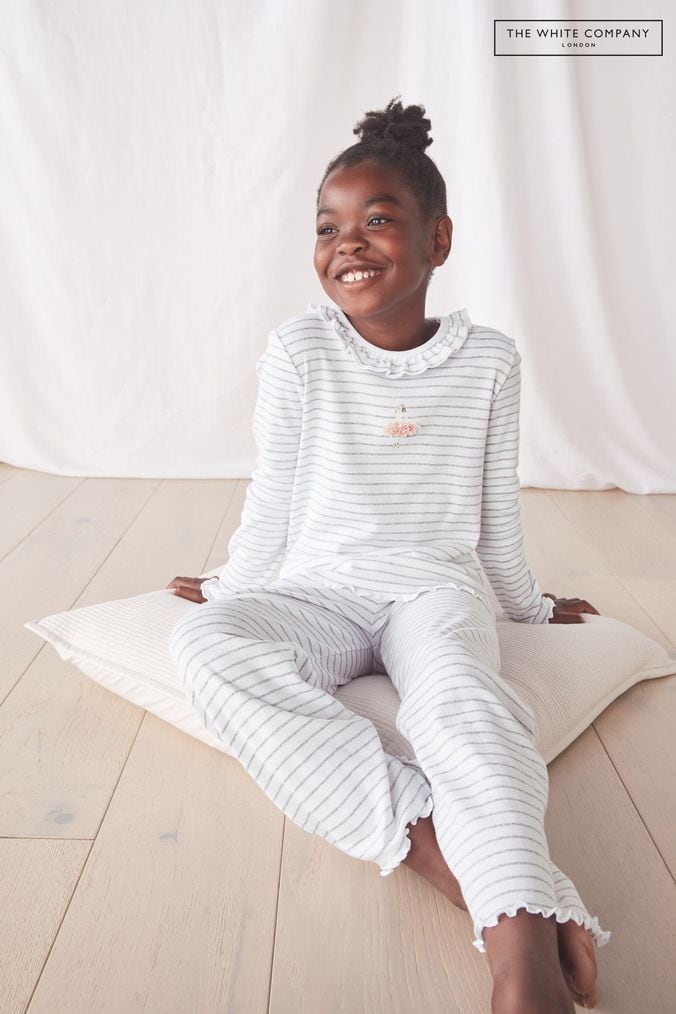 Buy Girls Pyjamas Silver Nightwear Online Next UK