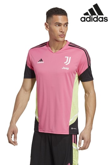 adidas Pink Juventus Condivo Training Jersey (C26160) | £45