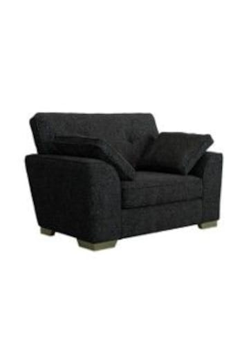 Casual Boucle/Charcoal Stamford Buttoned Back Firmer Sit (C26957) | £499 - £3,250