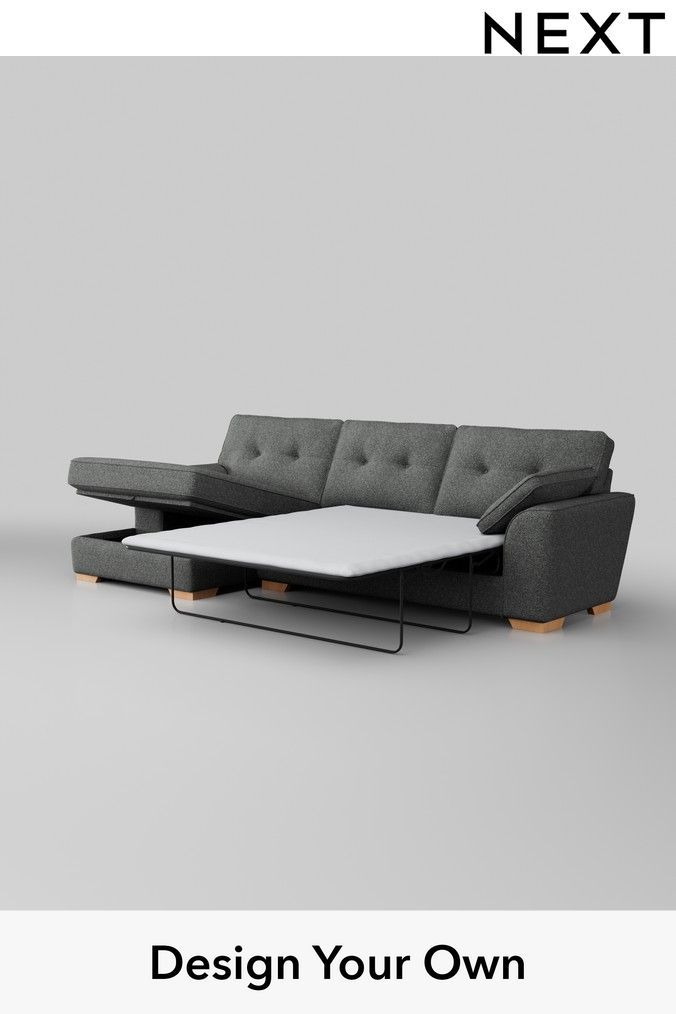 Grey sofa bed next sale