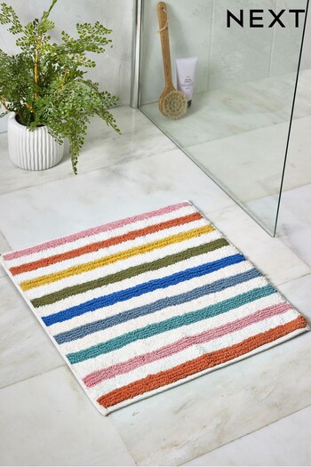 Rainbow Stripe Shower Mat (C26977) | £14