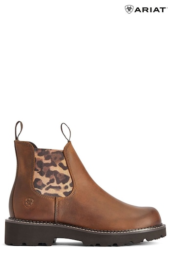 Ariat Fatbaby Twin Gore Brown Boots (C26985) | £125