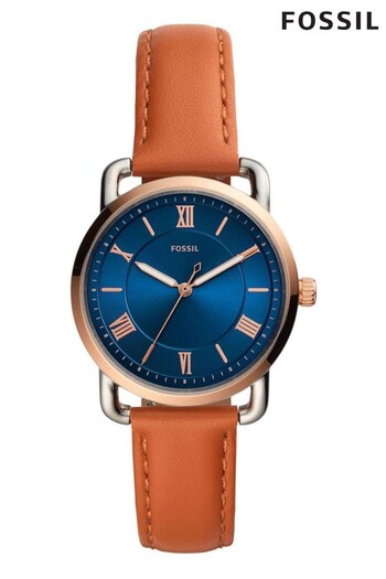 Fossil Ladies Blue Copeland Holiday 2020 Watch (C27013) | £119