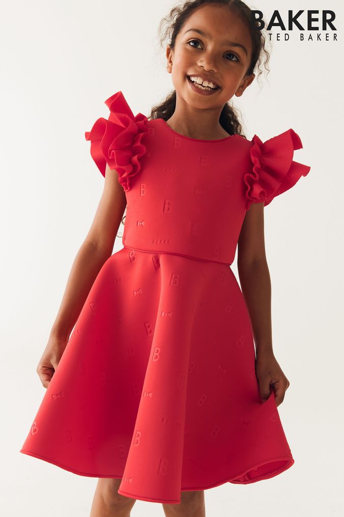 Dresses for girls red top