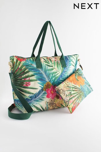 Multicolour Foldaway Beach Bag (C27760) | £22