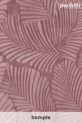 Riva Paoletti Pink Palmeria Botanical Viny Wallpaper (C27786) | £1