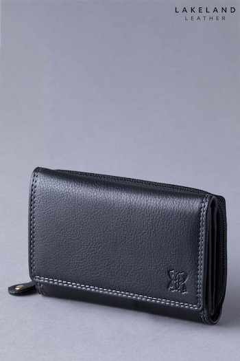 Lakeland Leather Black Small Leather Purse (C28186) | £25