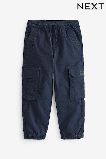 Navy Blue Cargo Heels Trousers (3-16yrs) (C28407) | £17.50 - £22.50