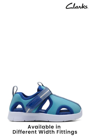 Clarks Blue Multi Fit Combi Ath Water Sandals Sneakers (C28552) | £24
