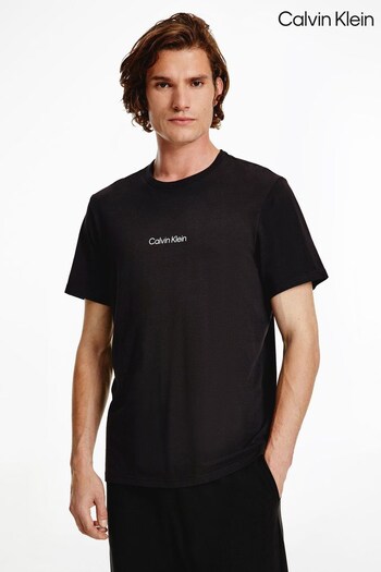 Calvin Klein Black Logo Lounge T-Shirt (C28583) | £38