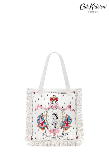 Cath Kidston Queen Placement Frill Tote (C28705) | £45