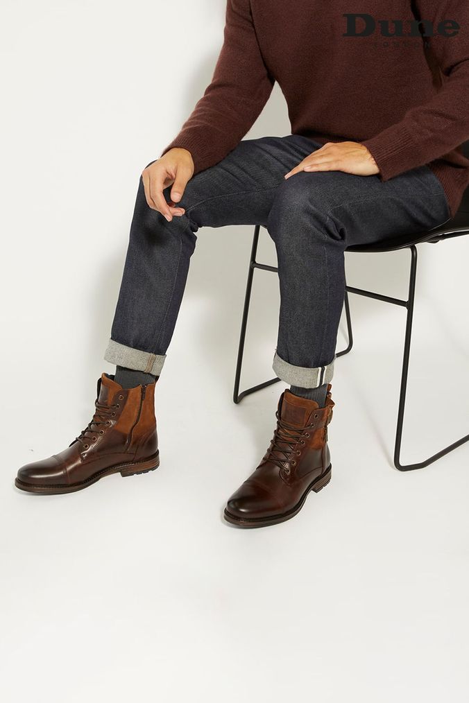 Dune best sale boots mens