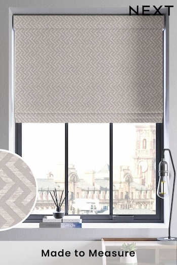 Silver Amble Made To Measure Roman Blind (C28775) | £84