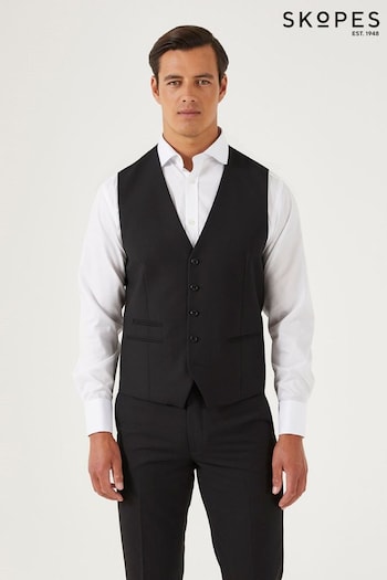Skopes Madrid Black Suit Waistcoat (C28890) | £45