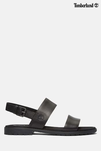 Timberland Black Chicago Riverside Two Band Sandals (C28995) | £80