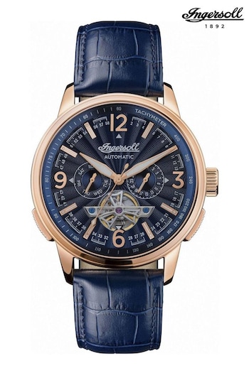 Ingersoll Gents Blue The Regent SS20 Watch (C29298) | £365