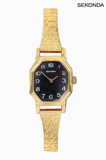 Sekonda Ladies Stainless Steel Bracelet Black Watch (C29572) | £39.99