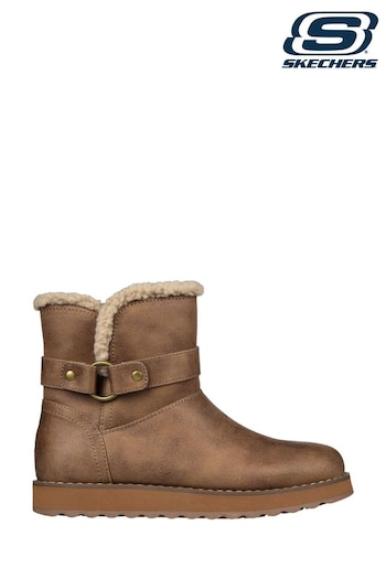 Skechers Arch Brown Keepsakes 2.0 Ankle Womens Boots (C29620) | £77