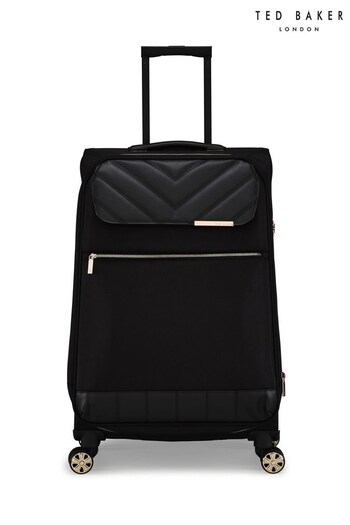 Ted Baker Black Albany Eco Medium Suitcase (C29750) | £325