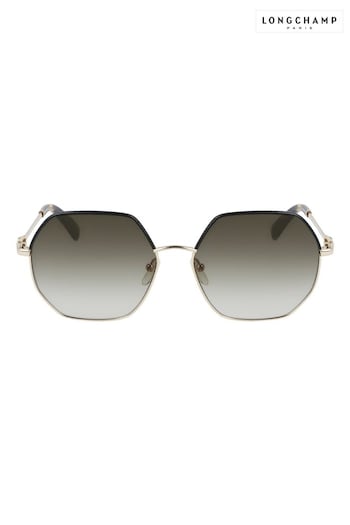 Longchamp Gold Sunglasses (C29833) | £166