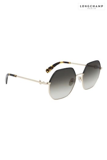Longchamp Gold Sunglasses Unisex (C29833) | £166