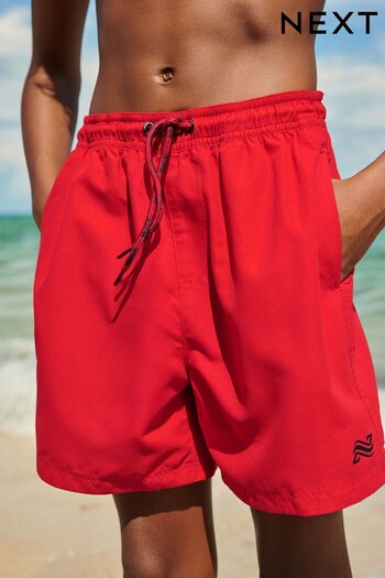 Red Swim Waist Shorts (1.5-16yrs) (C29917) | £6 - £12