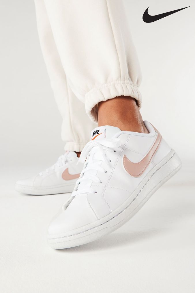 Ladies white nike trainers sale top