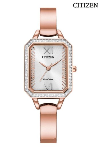 Citizen Ladies EcoDrive Crystal Case Watch (C2J522) | £229