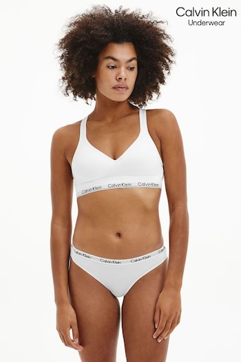 Calvin Klein White Carousel Bikini Briefs (C30486) | £14