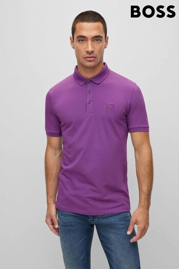 BOSS Grape Purple Passenger Polo Shirt (C30500) | £79