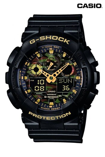 Casio 'G-Shock' Black Plastic/Resin Quartz Chronograph Watch (C30588) | £119