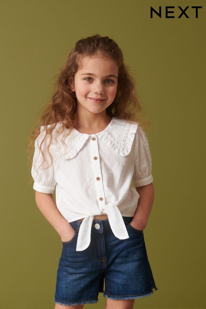 Little girls on sale blouses
