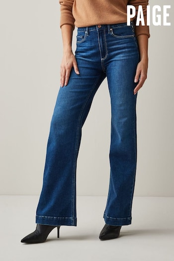 Paige Leenah 32" High Waisted Flared Jeans (C30747) | £270