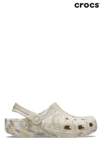 Crocs Marble Print Classic Clog Sandals (C30812) | £50