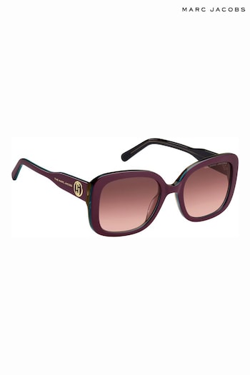 Marc Jacobs Purple Round Sunglasses (C30995) | £130