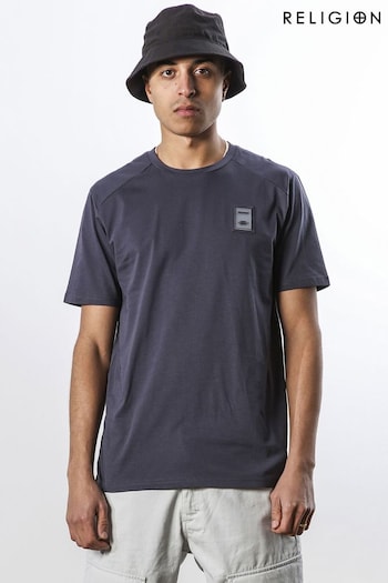 Religion Blue Classic Relaxed Fit T-Shirt (C31034) | £35