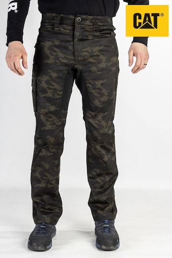 CAT Green Operator Flex feels Trousers (C31264) | £70