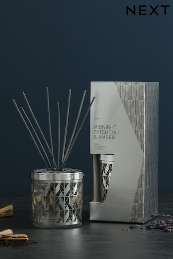Midnight Patchouli & Amber 400ml Fragranced Reed Diffuser (C31276) | £30