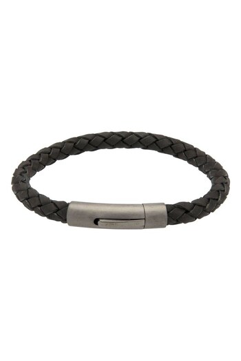 Unique & Co Gents Mens Black Collection Bracelet (C31718) | £49