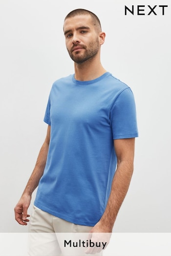 Blue Dusky Essential Crew Neck T-Shirt (C31819) | £8