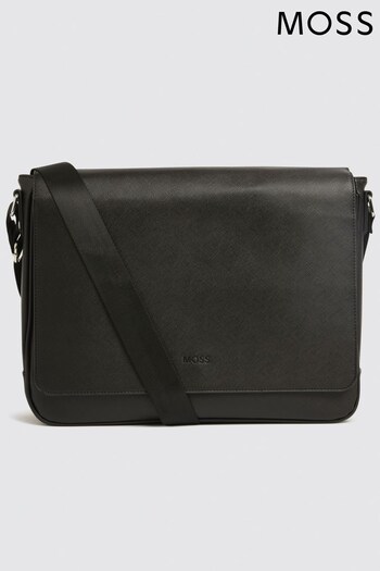 MOSS Saffiano Black Dispatch Bag (C31900) | £50