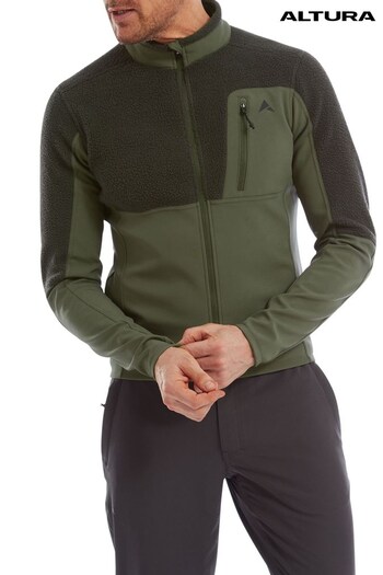 Altura Mens Green All Roads Waterproof Fleece (C32035) | £80
