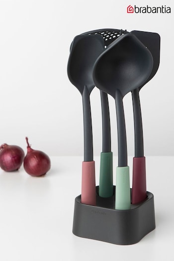 Brabantia Kitchen Utensils Set & Stand (C32054) | £25