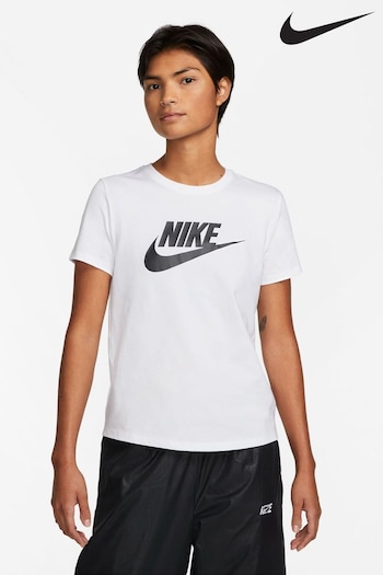 Nike White Essential Icon T-Shirt (C32169) | £30