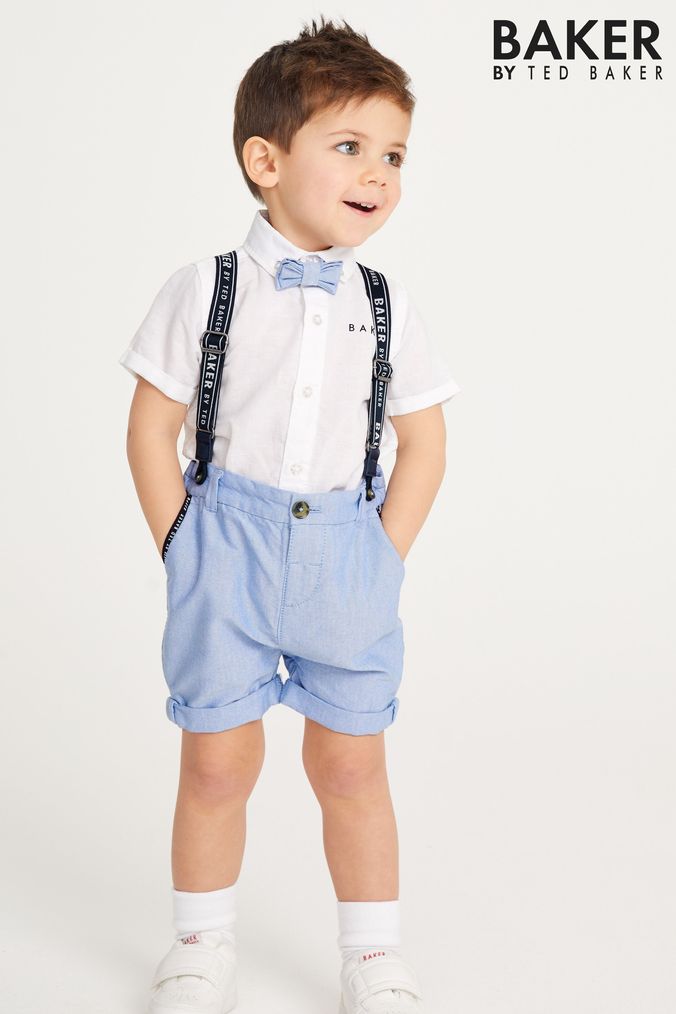 Buy Newborn Unisex Women s Younger Boys Baker by Ted Baker Cotton Eid Online FitminShops