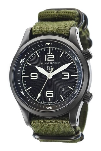 Elliot Brown Gents Canford Black Watch (C32904) | £365