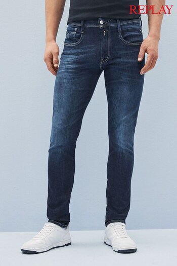 Replay Slim Fit Hyperflex Anbass Jeans tech (C33029) | £180